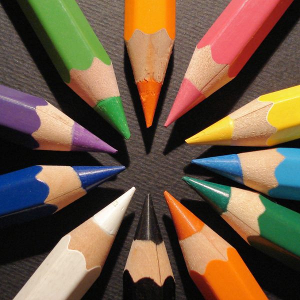 Testing color pencils