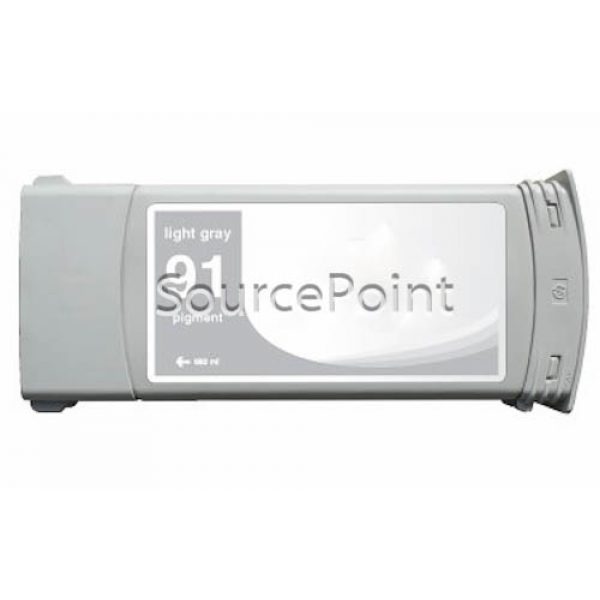 Designjet Z6100 (HP 91) Compatible Light Gray Ink Cartridge