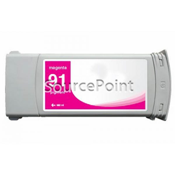 Designjet Z6100 (HP 91) Compatible Magenta Ink Cartridge